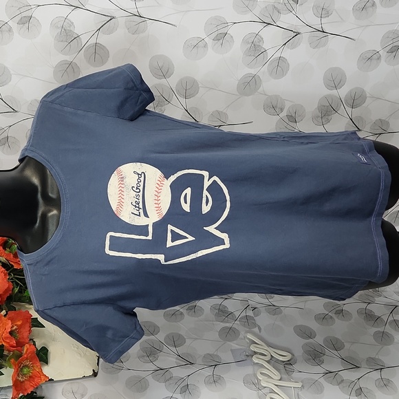 Life Is Good Love Baseball Crusher Tee - Picture 4 of 8